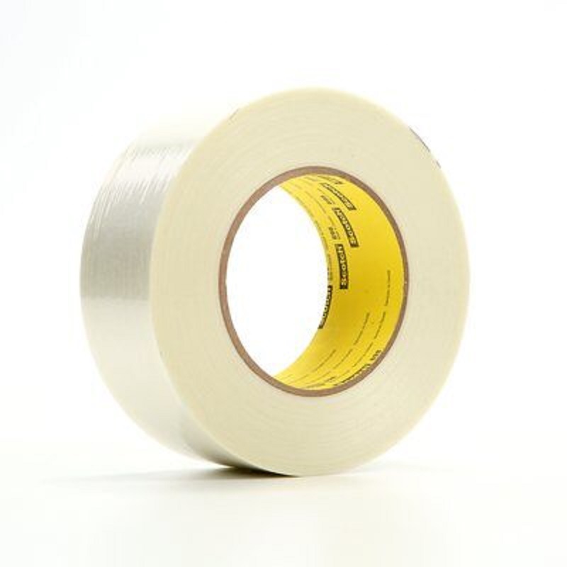 3M Scotch 1/2"x60 yd Clear Filament Tape 