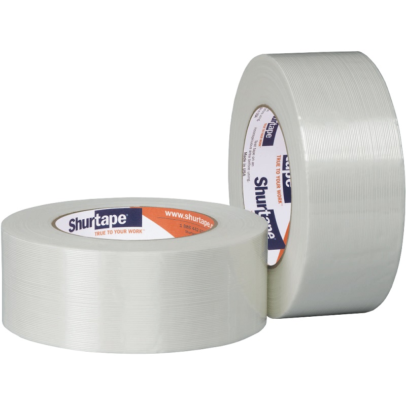 Strapping Tape 2"X60Yds Fiberglass Reinforced Clear 