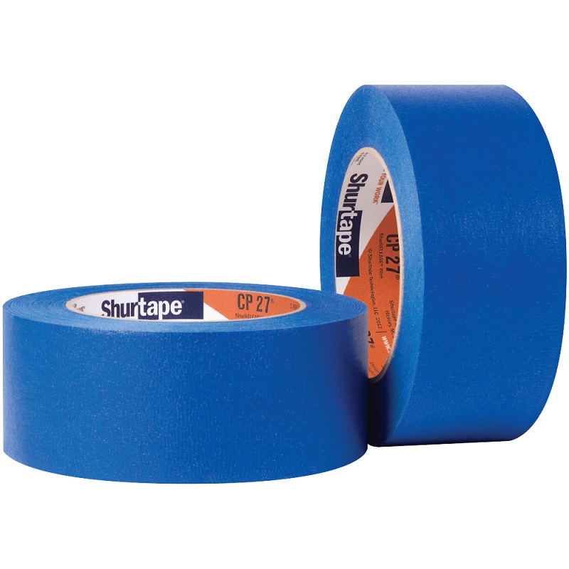 Masking Tape 3"X60Yds Premium Low Adhesive Blue 