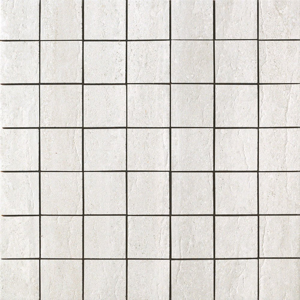 Travertini 16-3/4x16-3/4 Mosaic Grigio Matte Tile (1 pc)