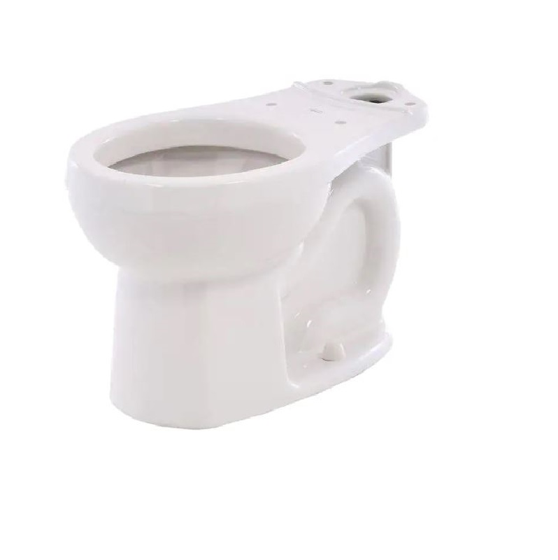 H2Option EverClean Toilet Bowl Only Round White **SEAT NOT INCLUDED**