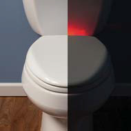 Affinity Toilet Seat Elongated w/iLumaLight Almond
