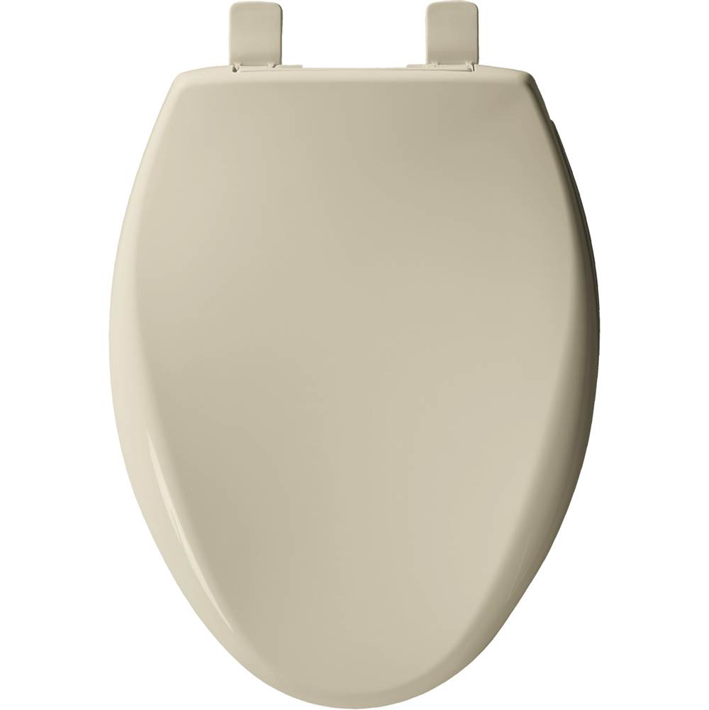 Sta-Tite Bone Elongated Closed Front Toilet Seat w/Cover