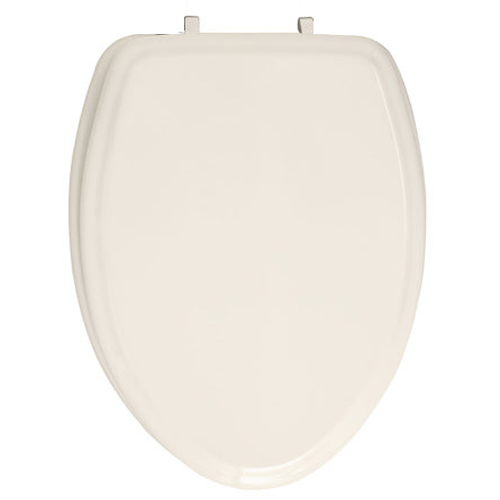 Standard Elongated Wood Toilet Seat in Linen