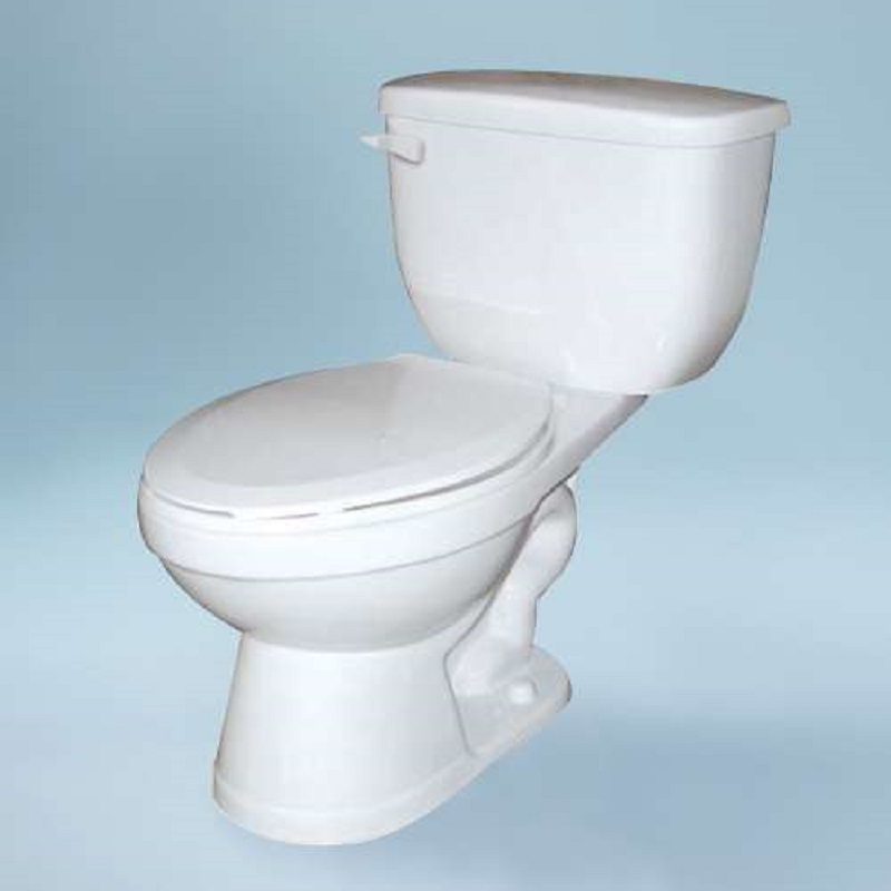 Madison 2-pc Round All-In-One Toilet Kit in White