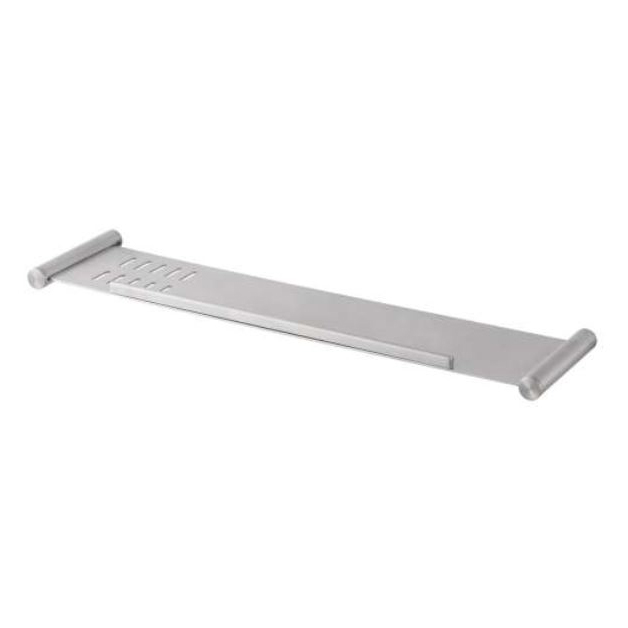 Rectangle 17" Shower Shelf in Brushed Stainless