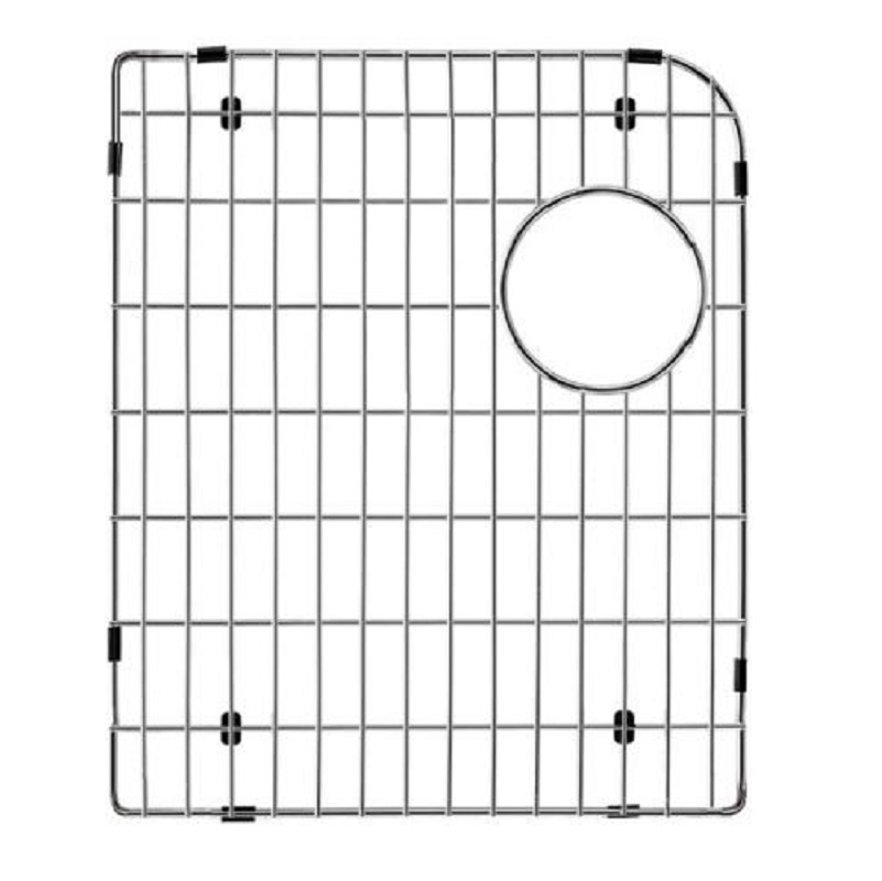 Radius 13-1/32x16-1/32" Stainless Steel Left Bowl Sink Grid