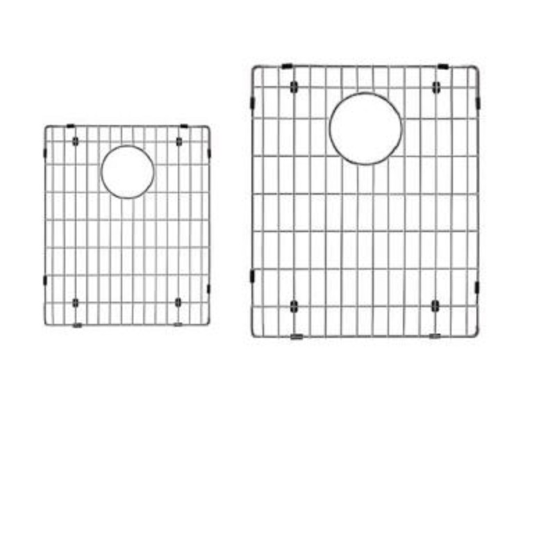 Quantum Stainless Steel Sink Grid Set (2 pc)