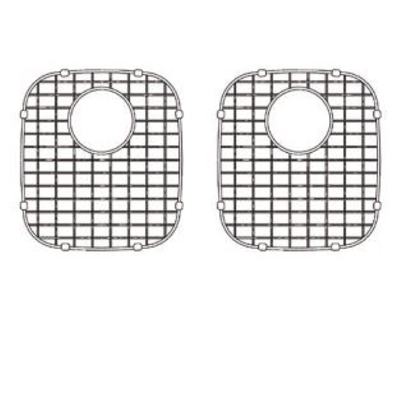 Meridian/Classic Stainless Steel Sink Grid Set (2 pc)
