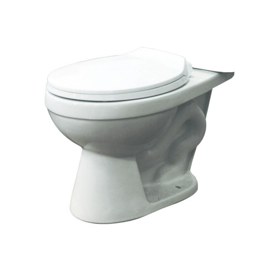 Madison Round Front Toilet Bowl Only in White **SEAT NOT INCLUDED**
