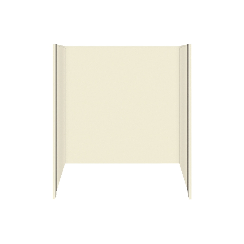 Studio 60x32x60" Tub Wall Kit in Biscuit