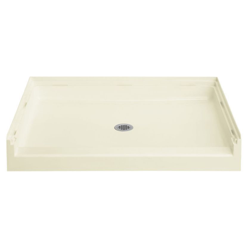 Accord 48x36x7-5/8" Vikrell Shower Base in Biscuit