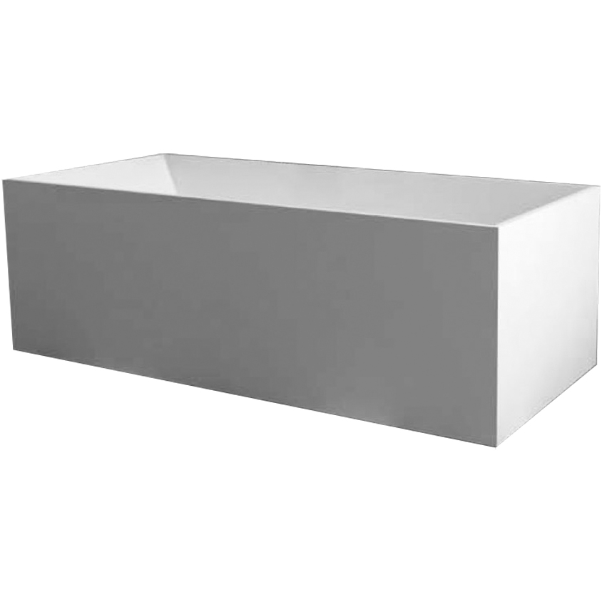 Portia 66-59/64x28-11/32x22-3/64" Freestanding Tub w/Drn in White