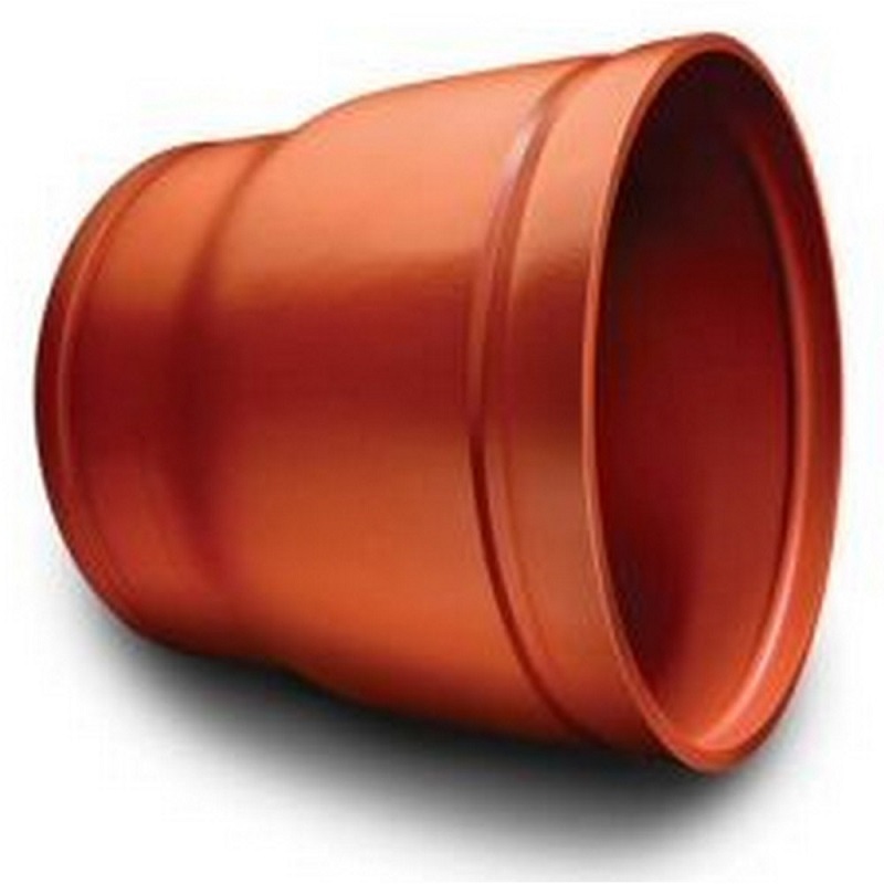 REDUCER 6X4 ORANGE CONCENTRIC GROOVED 50 