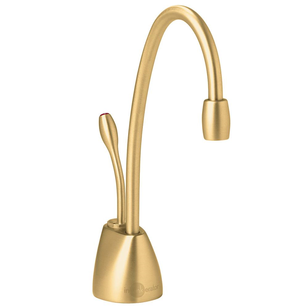Indulge Contemporary Hot Water Dispenser in Brushed Bronze