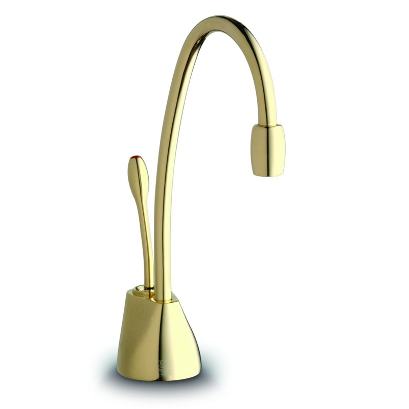 Indulge Contemporary Hot Water Faucet in French Gold