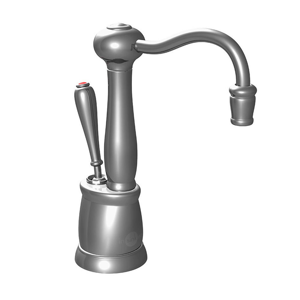 Indulge Antique Hot Water Faucet in Satin Nickel
