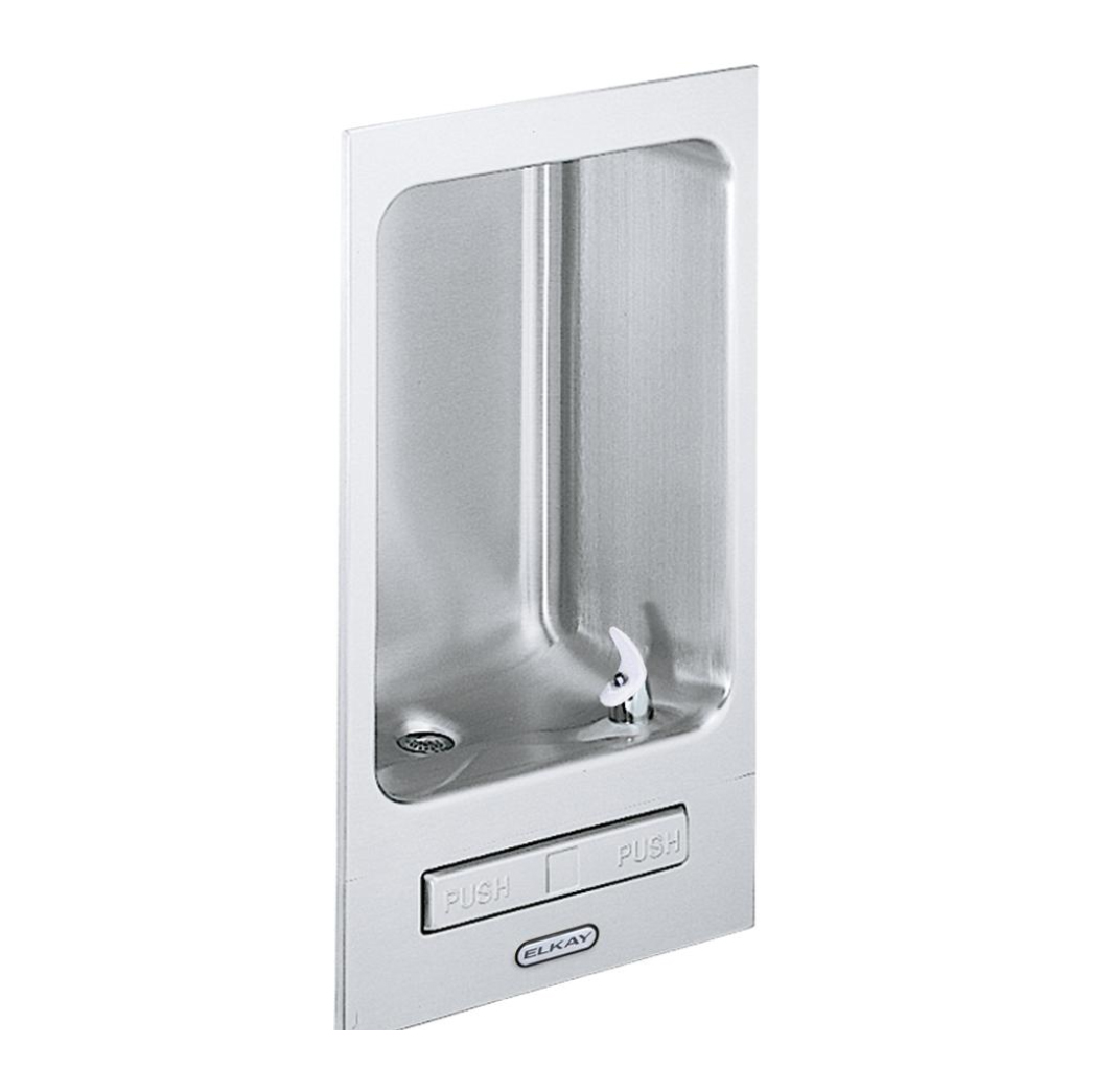 Elkay Fully Recessed Water Fountain in Stainless