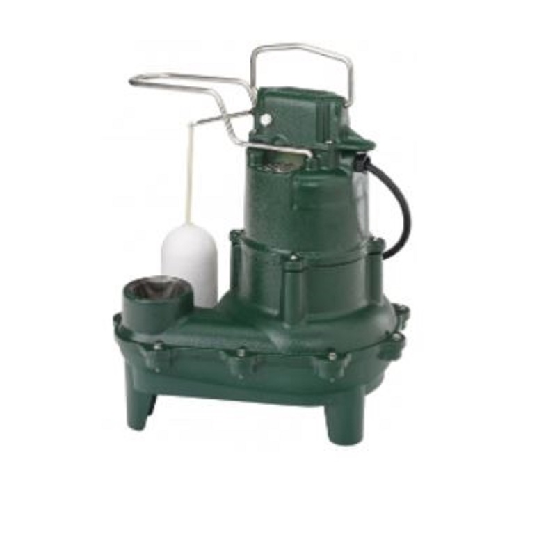 Cast Iron 4/10 HP Sewage Pump (2") w/Vertical Pump