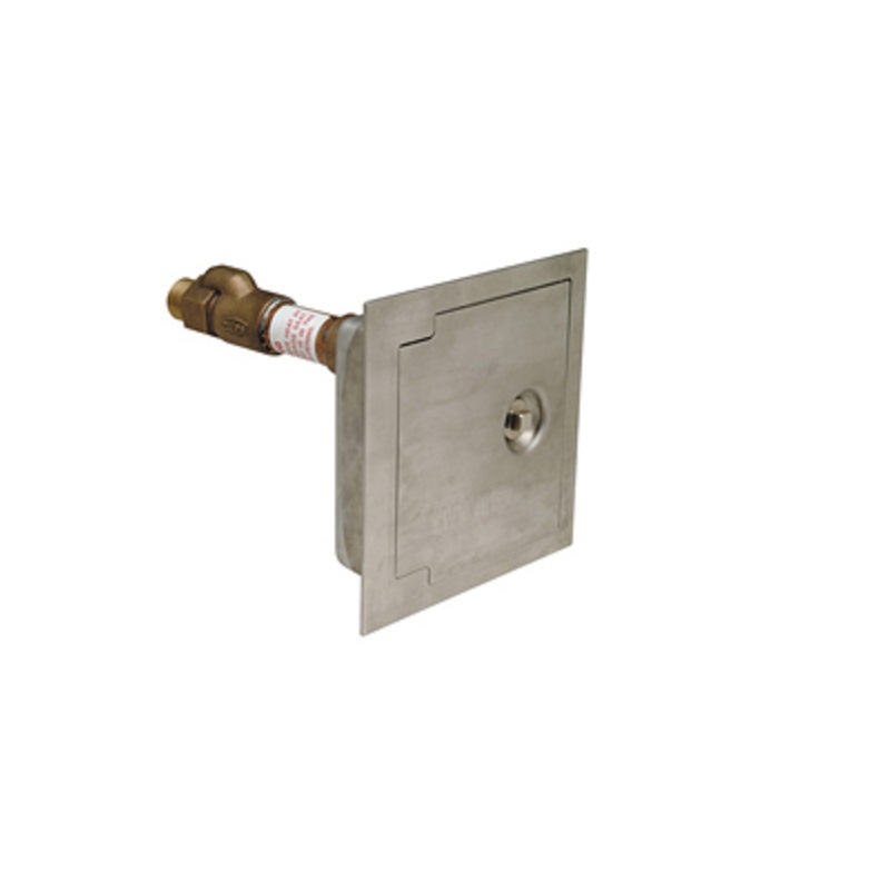 Wall Hydrant 3/4"X10" Non-Freeze Anti-Siphon Automatic Draining with Ceramic Disc Polished Nickel Bronze Box Zurn  3/4" Solder or 3/4" MPT Inlet