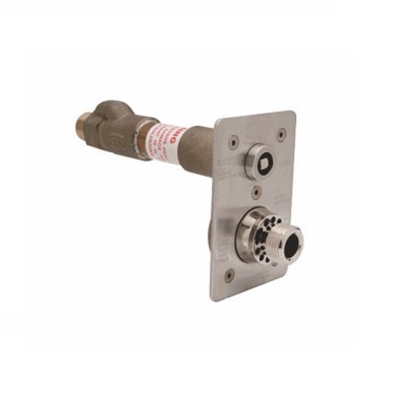 Wall Hydrant 3/4"X10" Non-Freeze Anti-Siphon Automatic Draining with Ceramic Disc Exposed Type 3/4" Solder or 3/4" MPT Inlet