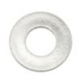 WASHER 5/8 FLAT 18-8 1-W-62 - BOX OF 50