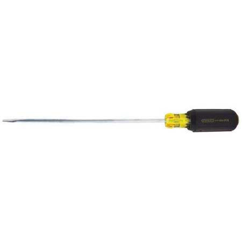 SCREWDRIVER 3/16 X 8 66-098 VINYL GRIP CABINET SLTTD TIP