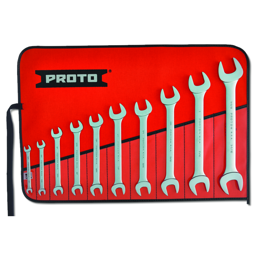 WRENCH SET 10PC OPEN END J3000H
