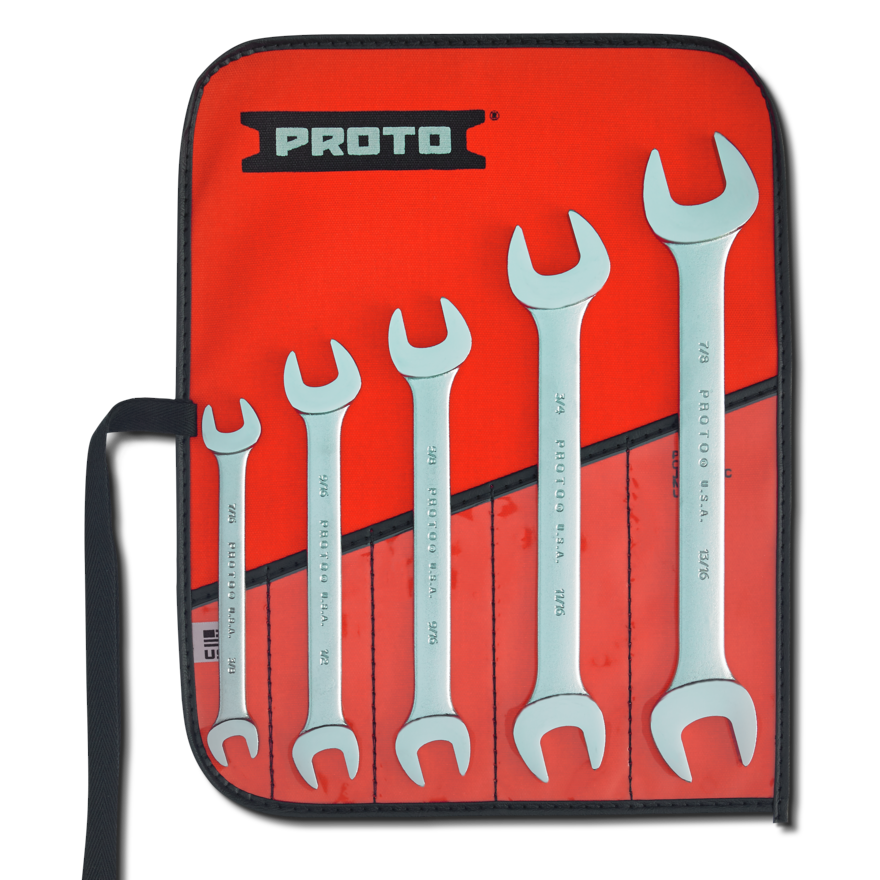 WRENCH SET 5PC OPEN END J3000N