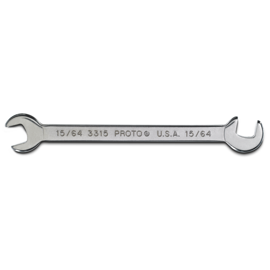 WRENCH 15/64 SHRT ANGL OPEN END J3315